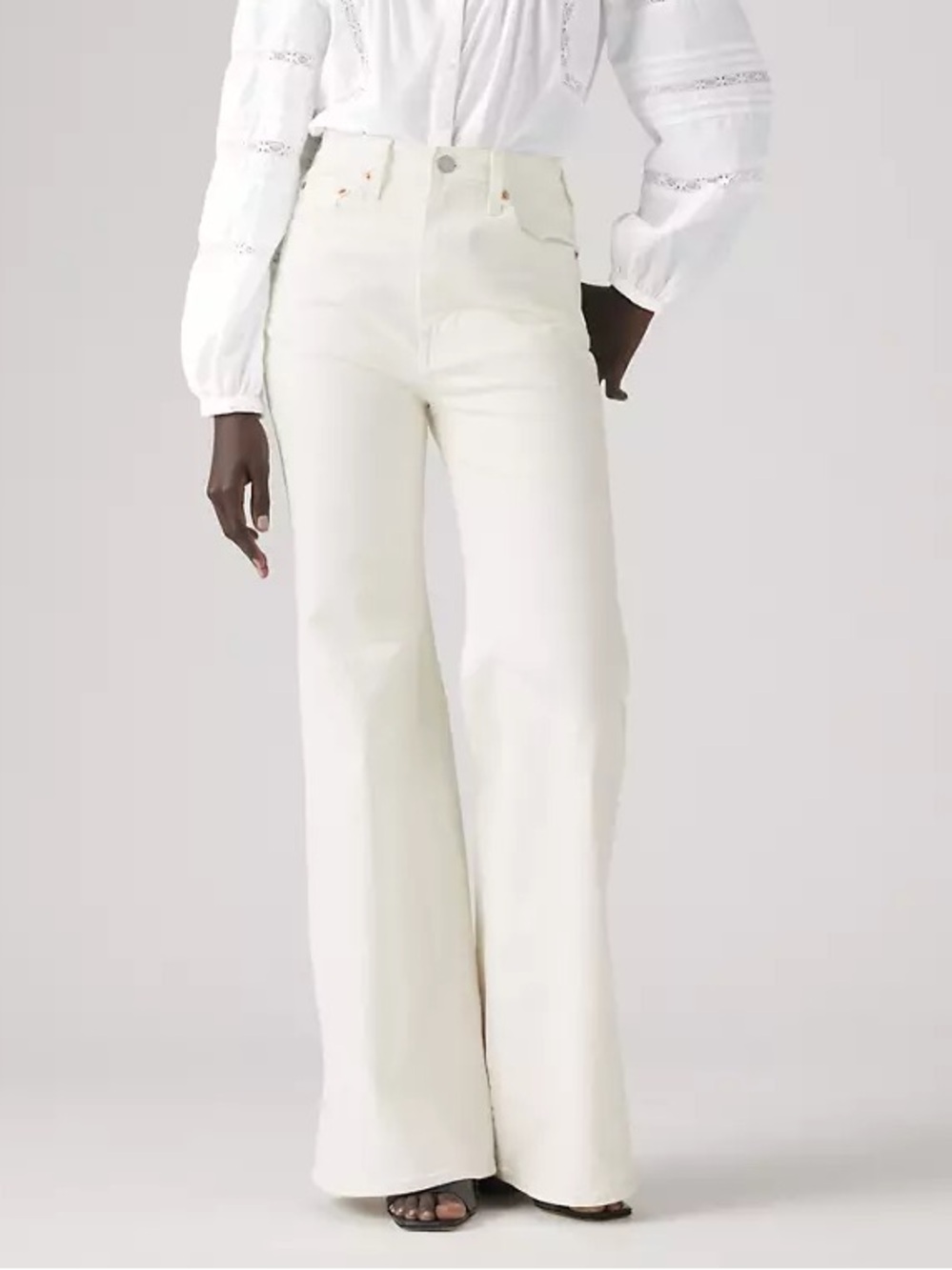 Levi's “Disco Nights” Rib Cage Bellbottom Jeans